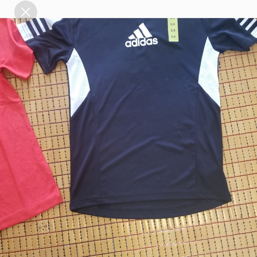Adidas youth boys active shirts 2 pack set - Picture 2 of 7